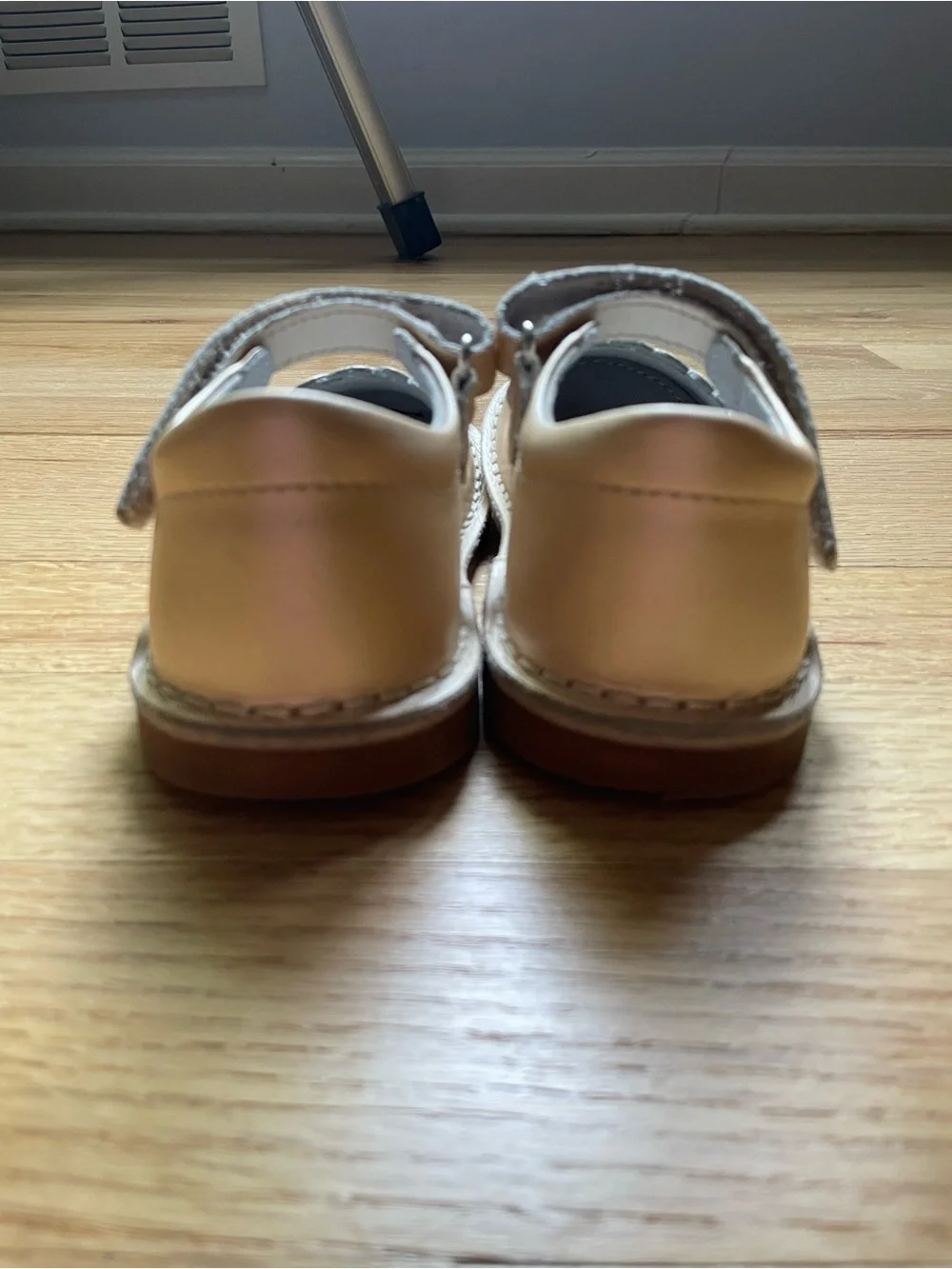 EUC Gold Lamour Mary Janes - 9